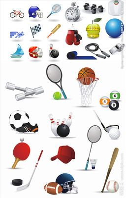 体育用品设计图__广告设计_广告设计_设计图库
