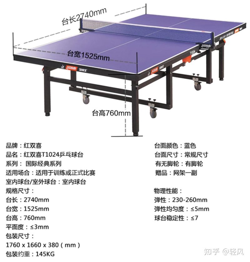 乒乓球台的发展与演变
